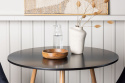 Stół \'Palermo\' Okrągły 90cm - Czarne