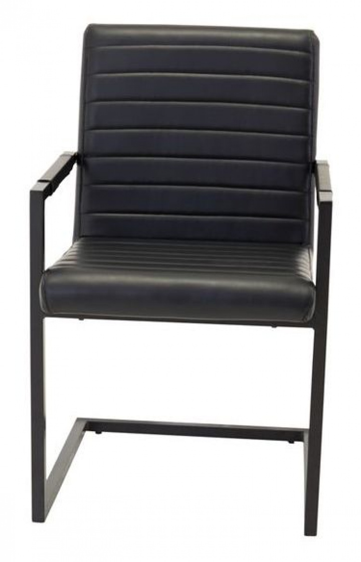 Krzesło \'Eira\' - Czarny w grupie Pokoje / Kuchnia w Reforma (19926-458)