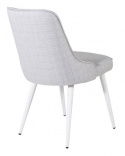 Krzesło \'Elverum Deluxe\' - Jasnoszary/Biały