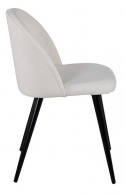 Krzesło \'Elverum\' - Białe/Czarne