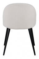 Krzesło \'Elverum\' - Białe/Czarne