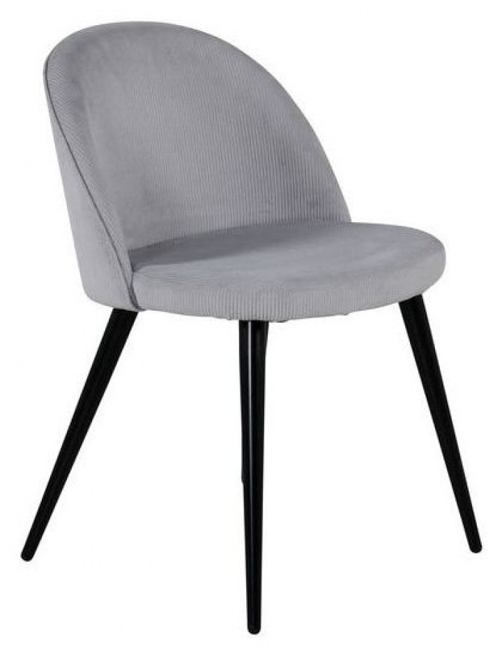 Krzesło \'Elverum\' - Jasnoszary sztruks w grupie Pokoje / Salon w Reforma (19960-995)