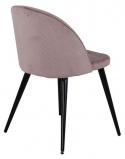 Krzesło \'Elverum Manchester\' - Staro-różowe