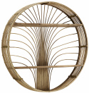 Okrągła półka ścienna \'Bamboo\' - Rattan