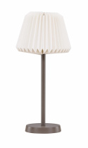 Lampa stołowa \'Norrsken\' - Zamsz