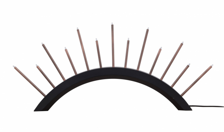 Świecznik adwentowy \'Norrköping\' - Czarny w grupie Oświetlenie / Lampy / Oświetlenie świąteczne w Reforma (20066-100)