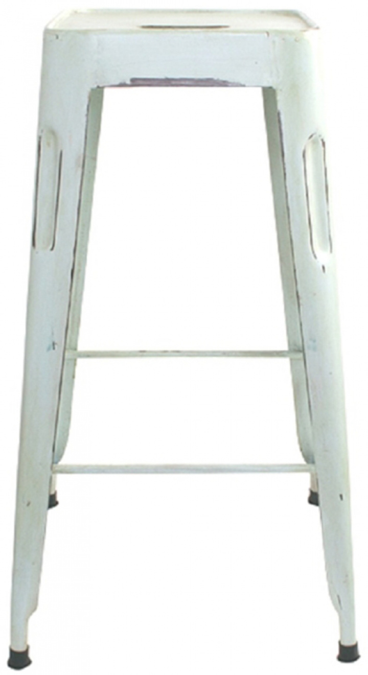 Pufa \'Marseille\' 70cm - Vintage biały w grupie Meble / Meble do siedzenia / Hokery w Reforma (2008-White-II-L)