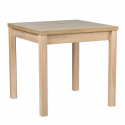 Stół jadalny \'Altea\' 80-160x80cm - Dąb