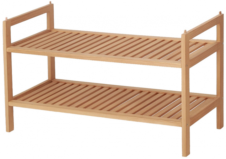 Półka na buty \'Lone\' 2 - Naturalny w grupie Meble / Półki i przechowywanie / Półki na kapelusze i buty w Reforma (2010001165910)