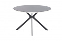 Stół jadalny \'Sestao\' Okrągły 120cm - Czarny