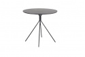 Stół jadalny \'Fondi\' Okrągły 80cm - Czarny