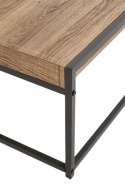 Stolik kawowy \'Fregata\' - Dąb/Czarny