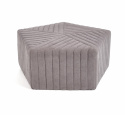 Pufa \'Hexa\' M - Szara
