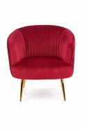 Fotel \'Red Velvet\' - Czerwony