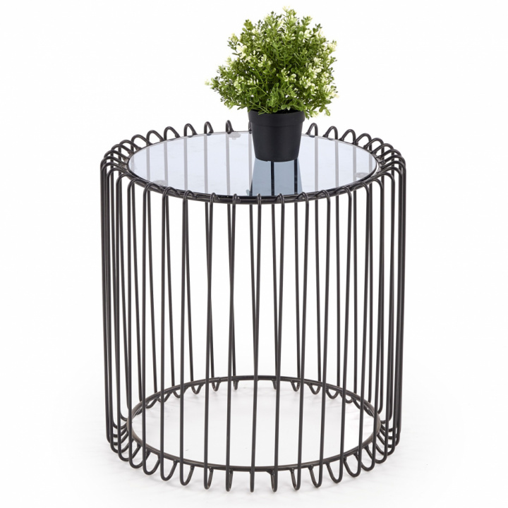 Stolik boczny \'Amina\' - Czarny w grupie Meble / Stoły / Stoliki boczne w Reforma (2010001176671)