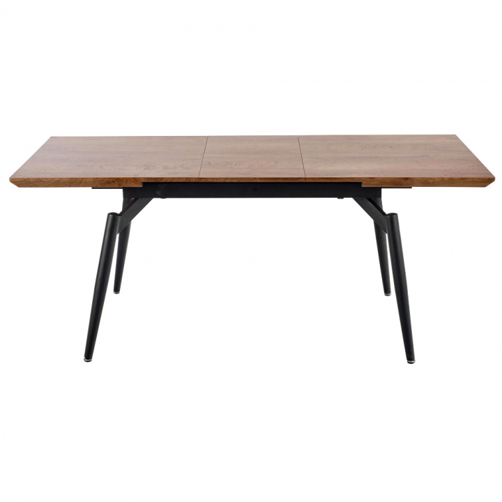 Stół jadalny \'Cambell\' 140-180x80cm - Dąb/Czarny w grupie Meble / Stoły / Stół jadalny w Reforma (2010001177692)