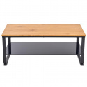 Stolik kawowy \'Artiga\' - Dąb/Czarny