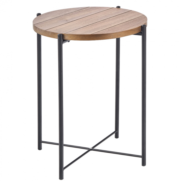 Stolik boczny \'Tanaka\' - Dąb/Czarny w grupie Meble / Stoły / Stoliki boczne w Reforma (2010001177906)