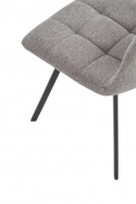 Krzesło \'Villena\' - Szare/Czarny