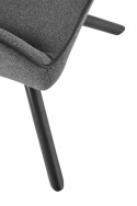Krzesło \'Requena\' - Szare/Czarny