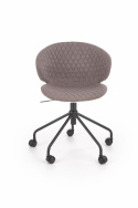 Fotel biurowy \'Pattern\' - Szary/Czarny