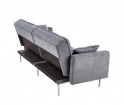 Sofa rozkładana \'Talence\' - Ciemnoszara