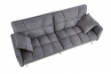 Sofa rozkładana \'Talence\' - Ciemnoszara