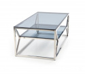 Stolik kawowy \'Aurora\' - Srebrny