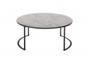 Stolik kawowy \'Forili\' - Szary/Czarny