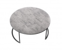 Stolik kawowy \'Forili\' - Szary/Czarny