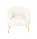 Fotel \'Lugnet\' - Kremowy/Naturalny