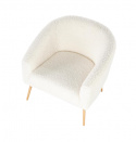 Fotel \'Lugnet\' - Kremowy/Naturalny