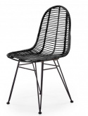 Krzesło ogrodowe \'Solis\' 2 - Czarny rattan