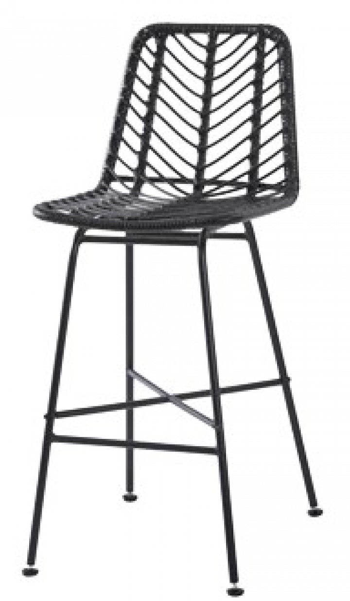 Hoker \'Varese\' - Czarny w grupie Meble / Meble do siedzenia / Hokery w Reforma (2010001190813)