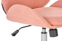 Krzesło biurowe \'Orotavo\' - Różowy/Biały