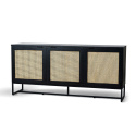 Komoda \'Sailor\' - Czarny/Naturalny