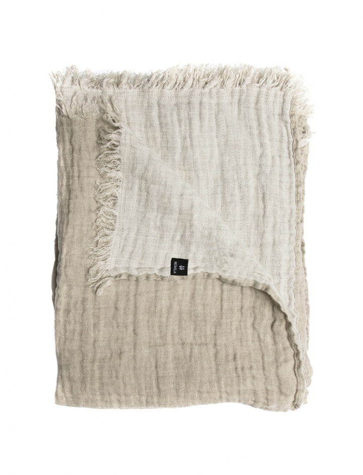 Koc \'Hannelin\' 130x170 - Naturalny w grupie Wystrój / Tekstylia / Kocyki i pledy w Reforma (20691721-02)