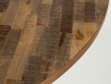 Stół jadalny \'Mo\' Okrągły 110cm - Teak/Stal