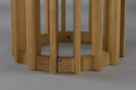 Stół \'Barlet\' Okrągły 120cm - Naturalny