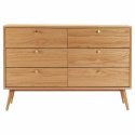 Szafa \'Prime\' 6 szuflad - Dąb