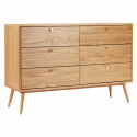 Szafa \'Prime\' 6 szuflad - Dąb