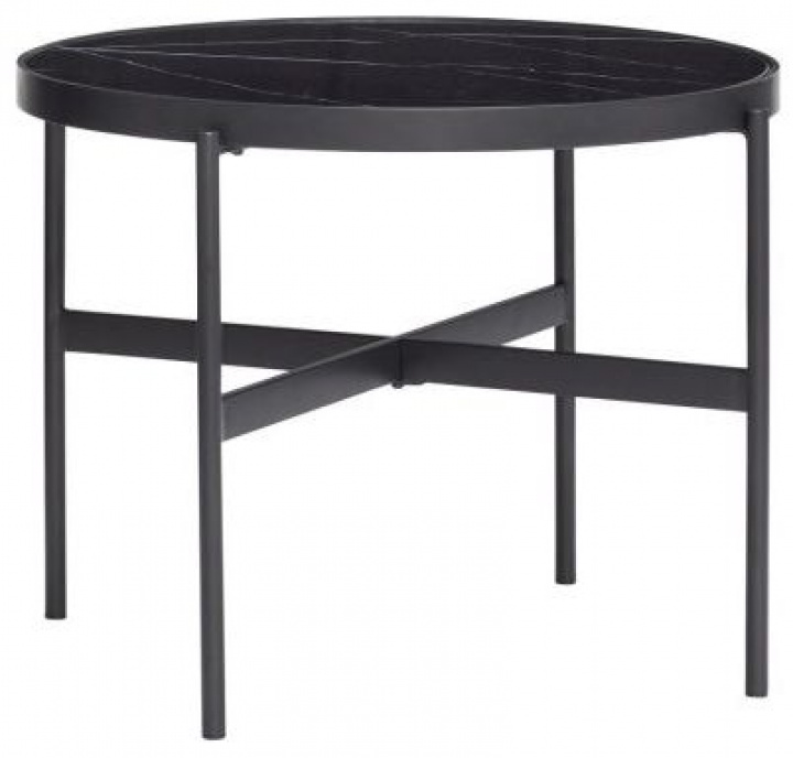 Okrągły stół \'Norm\' - Metal/Szkło Ø57cm w grupie Meble / Stoły / Stoliki boczne w Reforma (21107)