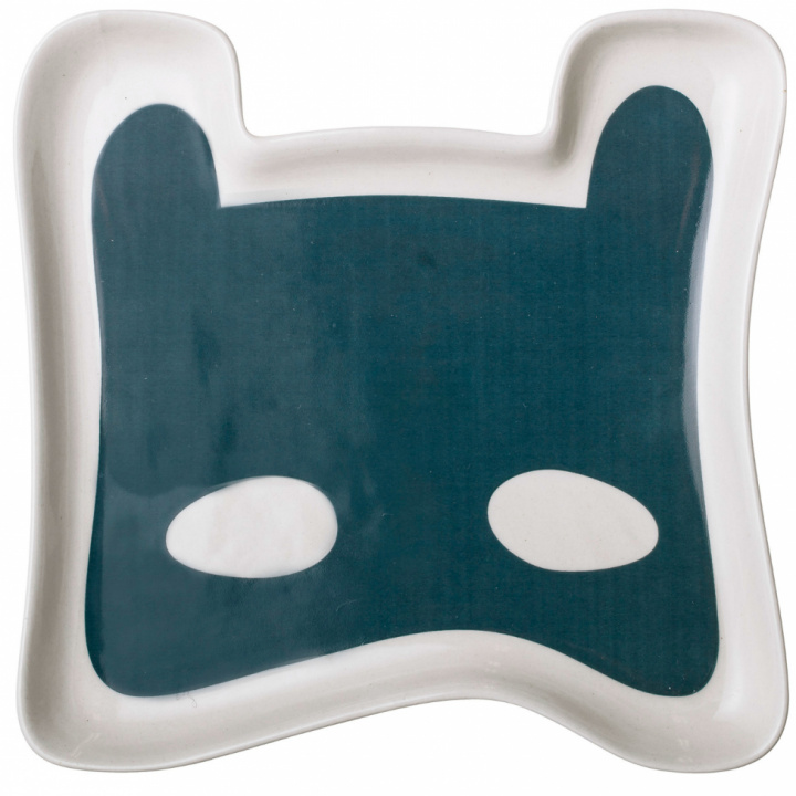 Talerz porcelanowy \'Superhero\' - Niebieski w grupie Wystrój / Nakrycie stołu i serwowanie / Talerze i półmiski w Reforma (22064077)