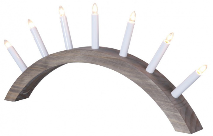 Świecznik adwentowy \'Aura\' - Drewniany w grupie Oświetlenie / Lampy / Oświetlenie świąteczne w Reforma (230-01)