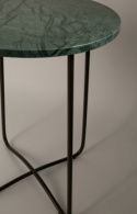 Stolik boczny \'Emerald\' - Czarny/Zielony