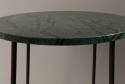Stolik boczny \'Emerald\' - Czarny/Zielony