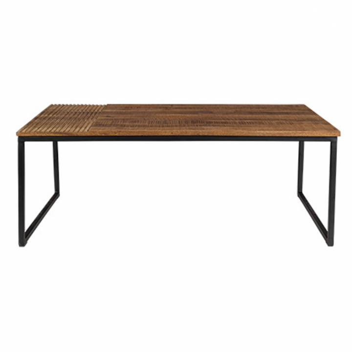 Stolik kawowy \'Randi\' - Naturalny/Czarny w grupie Meble / Stoły / Stolik kawowy w Reforma (2300129)