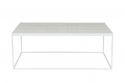 Stolik kawowy \'Glazed\' 43x93 - Biały