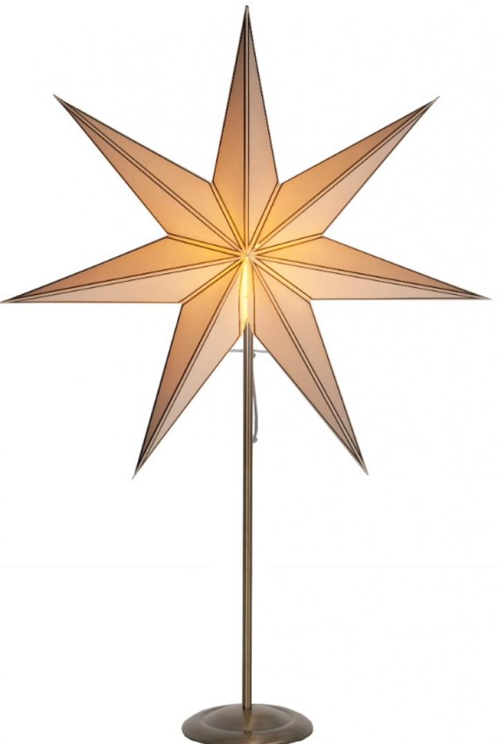 Gwiazda betlejemska \'Nicolas\' - Biała w grupie Oświetlenie / Lampy / Oświetlenie świąteczne w Reforma (234-82)