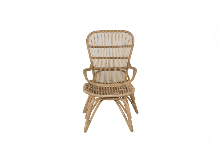 Fotel \'Ella\' – Natura/Biały w grupie Meble / Meble ogrodowe / Fotele ogrodowe w Reforma (2571-6011)